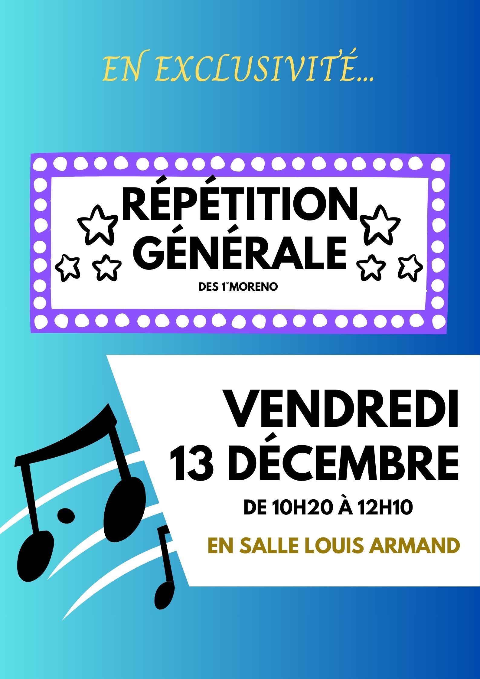 Répétition Générale