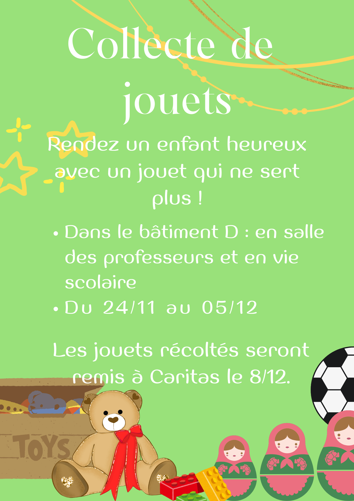 COLLECTE DE JOUETS (déf.)